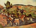 Montañas en Provenza Paul Cezanne